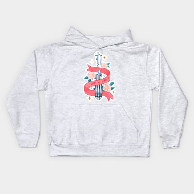 Hearts of Kyber Kids Hoodie by Afterblossom